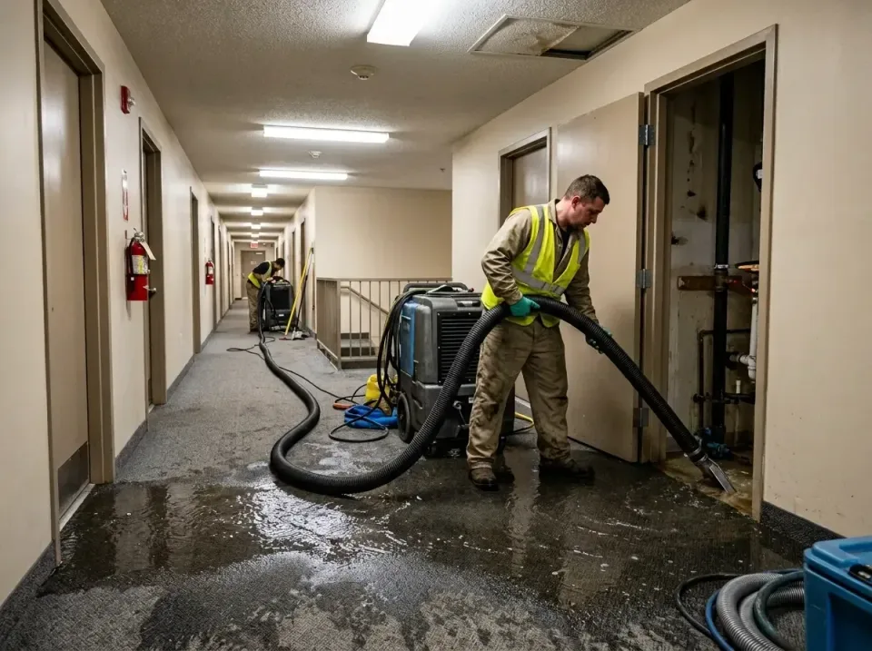multi-unit-apartment-hallway-f-005 — frequently asked questions, Emergency Burst Pipe Water Extraction & Removal in Biggs, CA